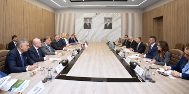 Nazir Rəşad Nəbiyev Çexiyanın nəqliyyat naziri ilə görüşüb