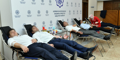 Ministry of Digital Development and Transport organized blood donation campaign on the occasion of Victory Day