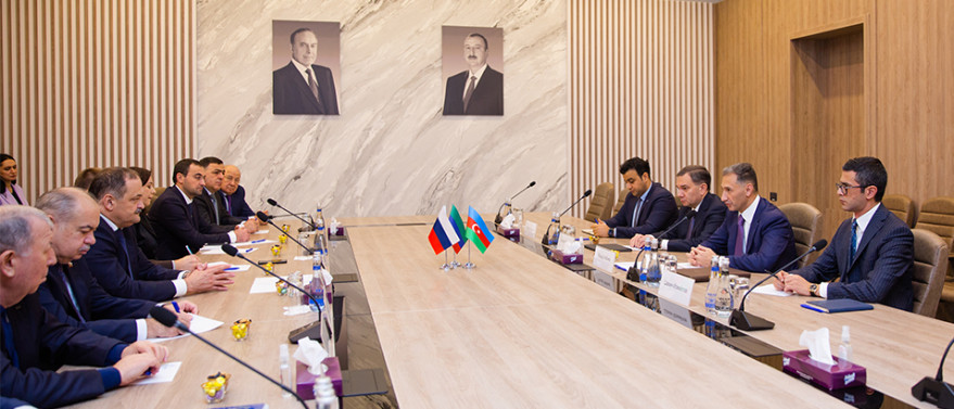 Minister Rashad Nabiyev meets with head of Republic of Dagestan Sergey Melikov