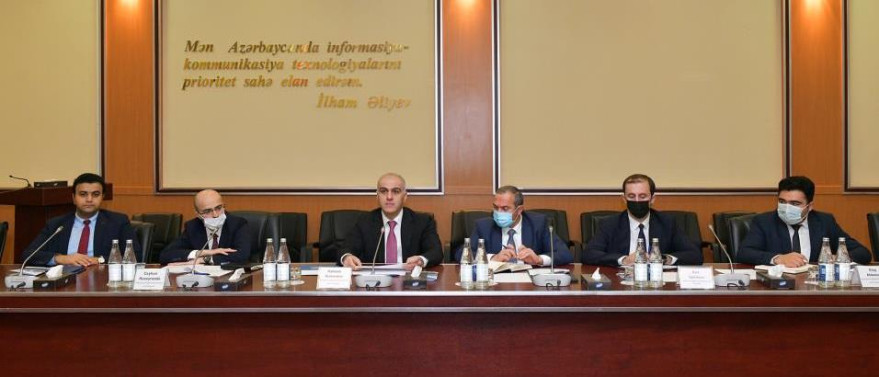 Rəqəmsal  İnkişaf və Nəqliyyat Nazirliyində alman  sahibkarlarından ibarət nümayəndə heyəti ilə  görüş keçirilib