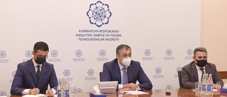 Minister Ramin Guluzade meets with his Iranian counterpart via video link
