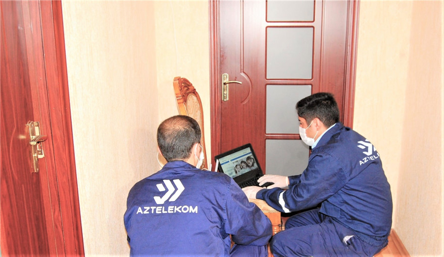 Biləsuvar rayonunda telekommunikasiya xidmətlərinin əhatə dairəsi genişləndirilir
