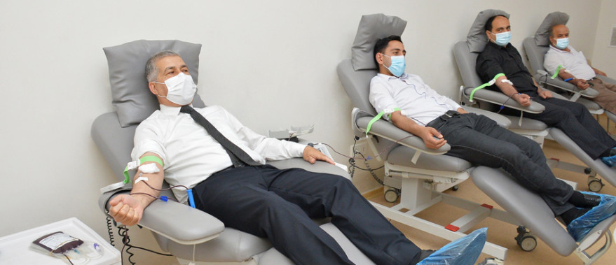 Ministry of Transport, Communications and High Technologies joins blood donation campaign launched by Heydar Aliyev Foundation