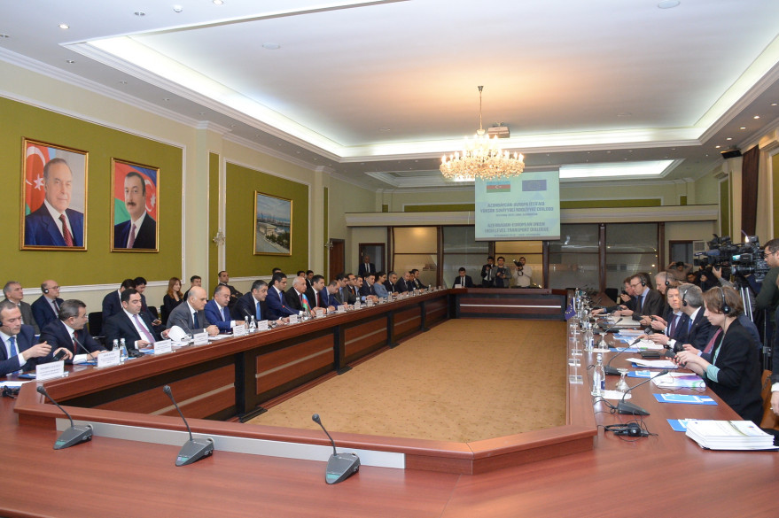 First meeting of Azerbaijan-EU High-Level Transport Dialogue held