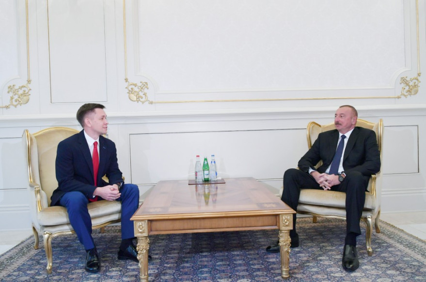 President Ilham Aliyev received Russian minister of digital development, communications and mass media