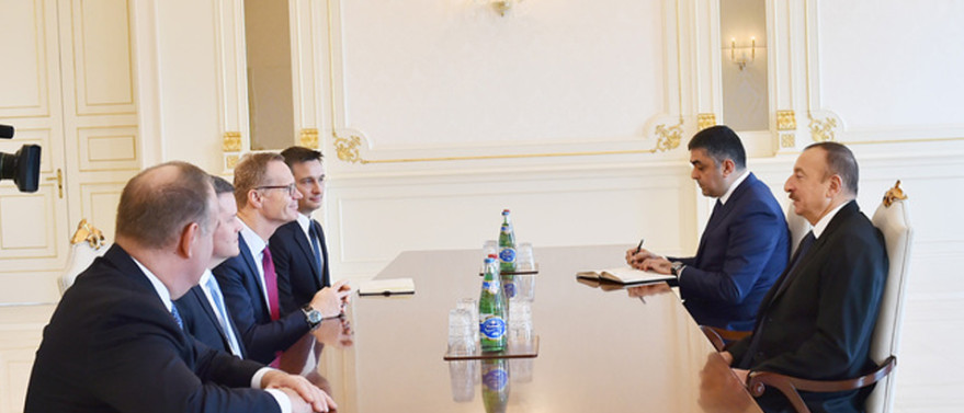 President Ilham Aliyev receives Cisco Senior Vice President