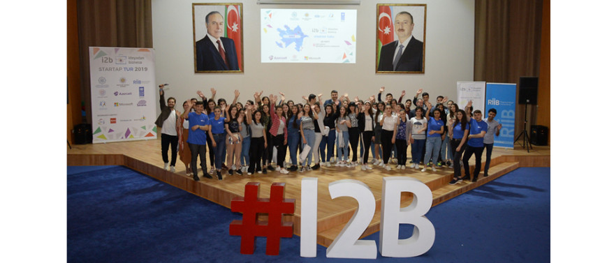 Startup tour held in Shaki within project "I2B – From Idea to Business"
