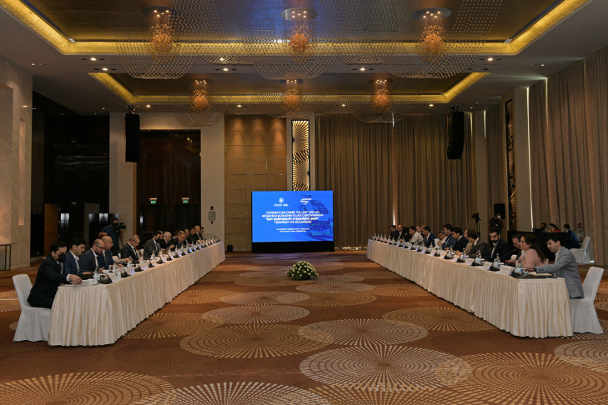 Discussions held on “Corporate Strategy 2030” of Azerbaijan Railways CJSC with participation of Minister Rashad Nabiyev