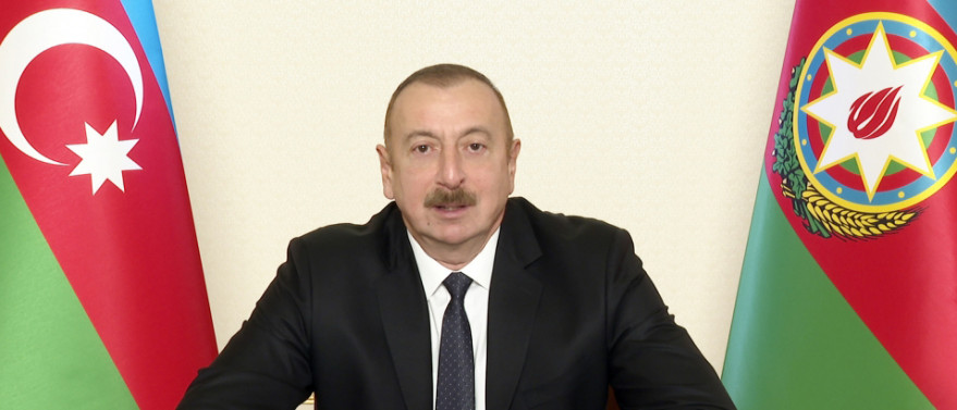 Президент Азербайджана Ильхам Алиев обратился к народу