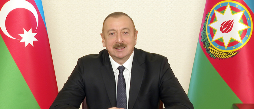 Президент Азербайджана Ильхам Алиев обратился к народу