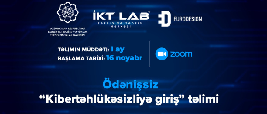 В İKT LAB стартуют бесплатные тренинги по кибербезопасности