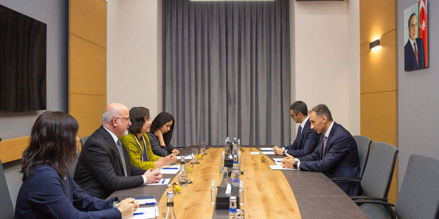 Minister Rashad Nabiyev met with APSCO Secretary General