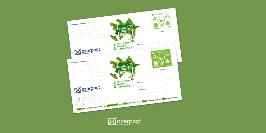 Azerpost LLC issued postage stamps within framework of “Year of Solidarity for a Green World”