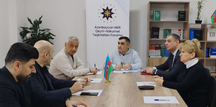 Public Council members met with Chairman of Azerbaijan National NGOs Forum