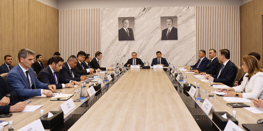 “Kommunal xidmətlərlə bağlı vahid informasiya sisteminin yaradılması üzrə” Altqrupun görüşü baş tutub