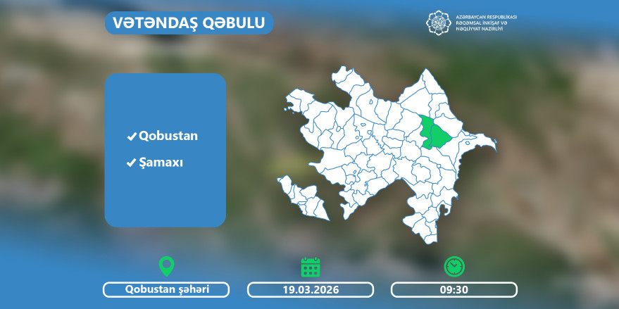 Minister Rashad Nabiyev to Meet Citizens in Gobustan on March 19