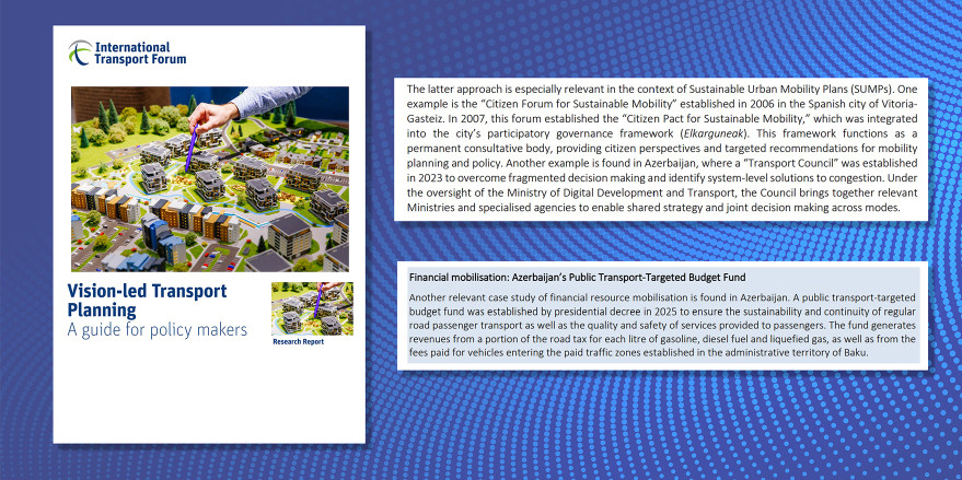 Azerbaijan’s Transport Sector Experience Once Again Highlighted as an International Best Practice