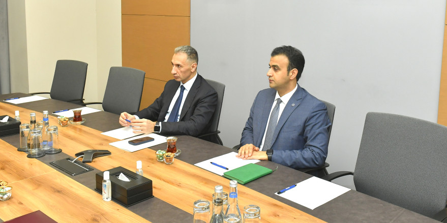 Nazir Rəşad Nəbiyev beşinci “Yüksəliş” müsabiqəsinin qalibləri ilə görüşüb