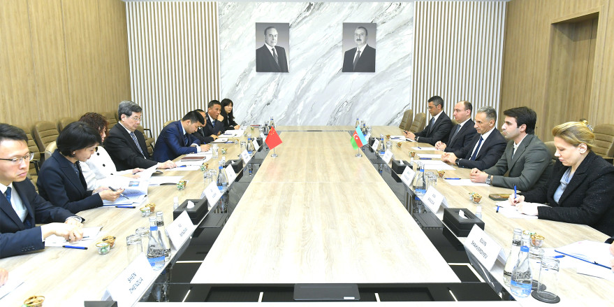 Nazir Rəşad Nəbiyev Çinin Kibermühit Administrasiyasının rəhbəri ilə görüşüb