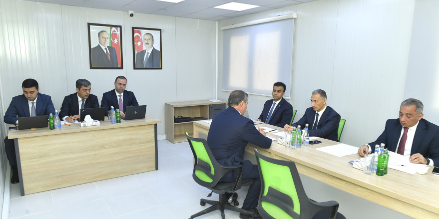 Nazir Rəşad Nəbiyev Kəlbəcərdə vətəndaşları qəbul edib