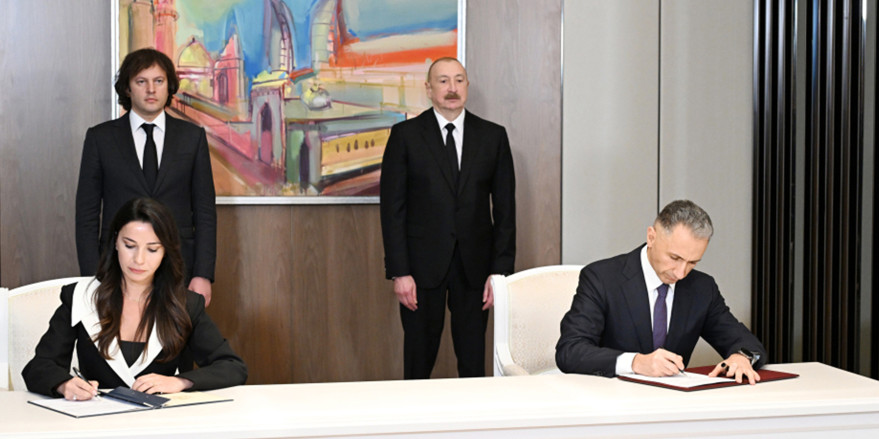 Prezident İlham Əliyevin Gürcüstanın Baş naziri ilə görüşü olub