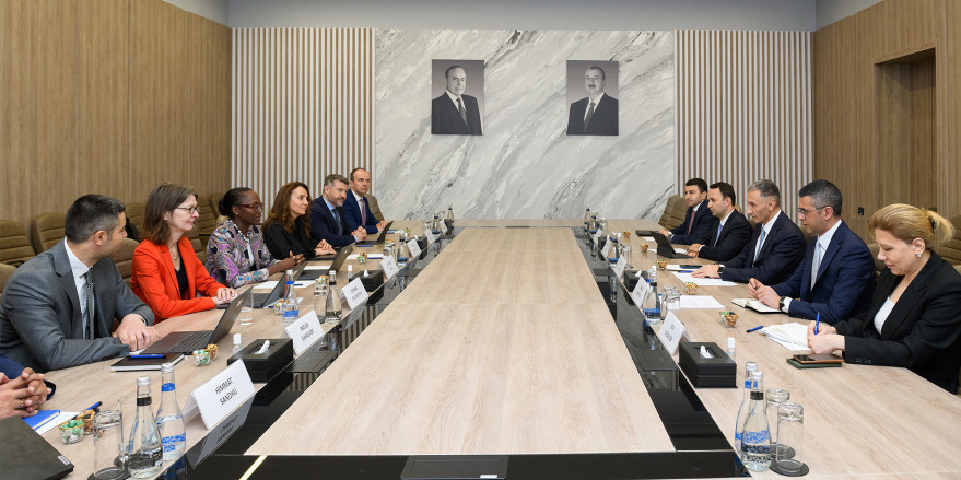 Nazir Rəşad Nəbiyev Dünya Bankının nümayəndə heyəti ilə görüşüb