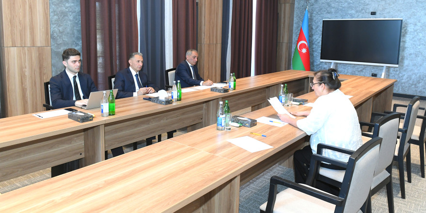 Nazir Rəşad Nəbiyev Zəngilanda vətəndaşları qəbul edib