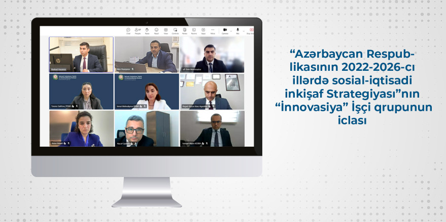 “İnnovasiya” İşçi qrupunun növbəti iclası keçirilib