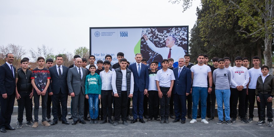 Ministry of Digital Development and Transport holds tree-planting action as part of “Year of Heydar Aliyev”