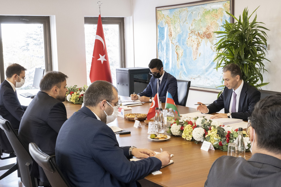 Visit of Minister Rashad Nabiyev to Turkey